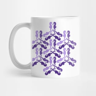 Seahorse pattern Mug